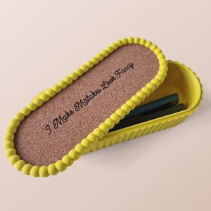 Quirky Pen Case – I Make Mistakes Look Fancy