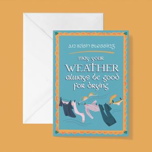 Good Drying - Irish Blessing Gift Card
