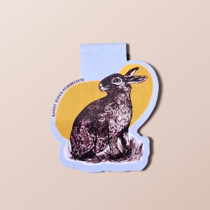 Hare Folio Fauna Magnetic Bookmark
