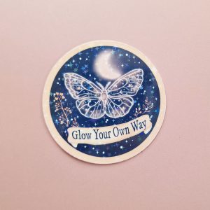 Glow Your Own Way Sticker
