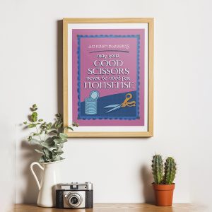 May Your Good Scissors - Print