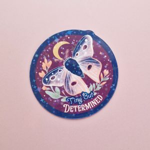 Tiny But Determined Sticker