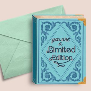 You Are A Limited Edition Book Gift Card.