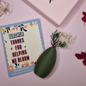 teacher mini magnetic vase gift