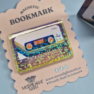 Retro Cassette Magnetic Bookmark