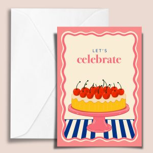 Let's Celebrate Greeting Card