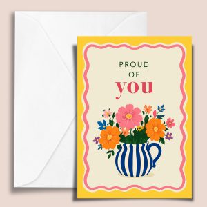 Proud Of You Greeting Card