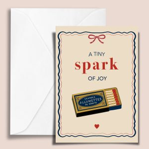 Spark Of Joy Greeting Card